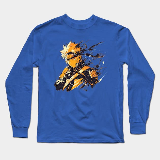 naruto Long Sleeve T-Shirt by retinac 